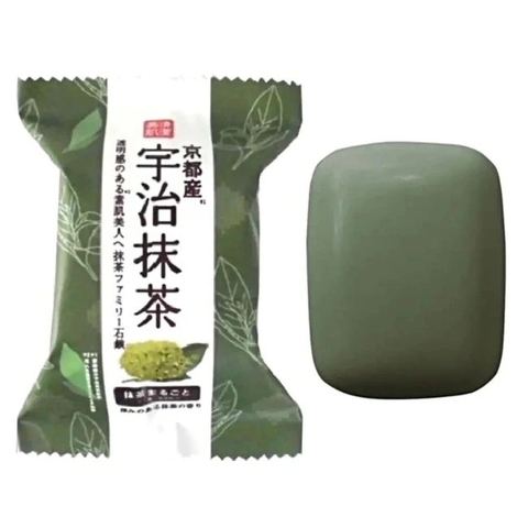 Xà Phòng Tắm Chiết Xuất Từ Trà Xanh Uji Pelican Family Soap Nhật Bản 80g