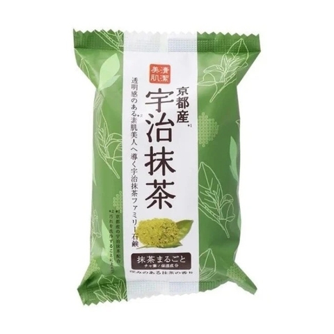 Xà Phòng Tắm Chiết Xuất Từ Trà Xanh Uji Pelican Family Soap Nhật Bản 80g