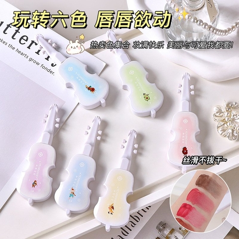 16.3 Son kem bóng lâu trôi hình cây đàn vĩ cầm Nội Địa Trung 2,5g