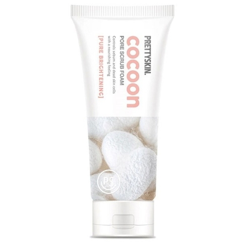 Sữa rửa mặt tẩy da chết Prettyskin Cocoon Pore Scrub Foam 150ml