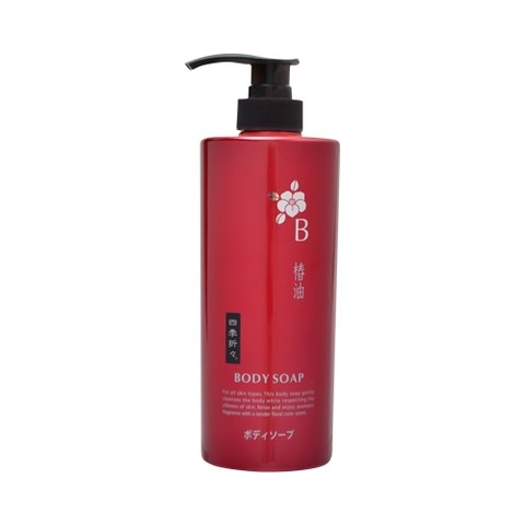 Sữa tắm chiết xuất hoa trà Tsubaki Kumano Nhật Bản 600ml