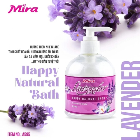 Sữa Tắm Tinh Chất Lavender Mira 250ml