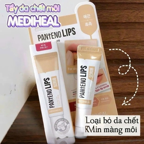 Tẩy Tế Bào Chết Cho Môi Mediheal Pantenolips Scrub 10ml