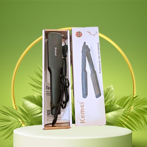 Máy duỗi tóc Kemei bản to KM-329