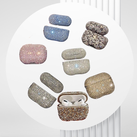 Vỏ Bảo Vệ Airpods Đính Đá Pha Lê
