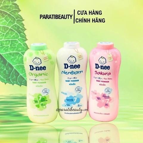 Phấn Rôm Dnee Organic Baby Powder Thái Lan 350g