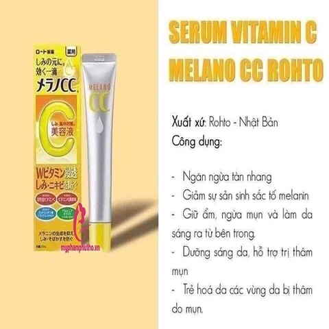 Tinh Chất Dưỡng Trắng Da Chống Thâm Nám Melano CC Whitening Essence 20ml