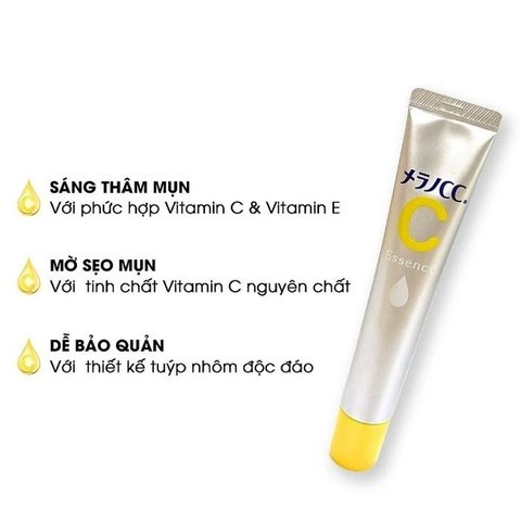 Tinh Chất Dưỡng Trắng Da Chống Thâm Nám Melano CC Whitening Essence 20ml