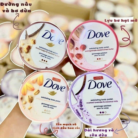 Tẩy Tế Bào Chết Dove Exfoliating Body Polish 298g