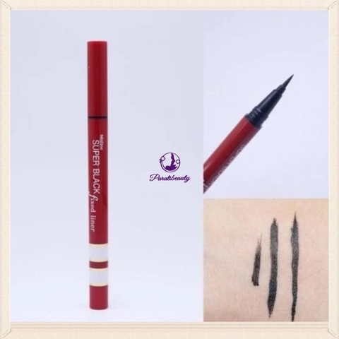 [TL]Bút Kẻ Mắt Nước Đen Mistine Super Black Fixed Liner 20gr