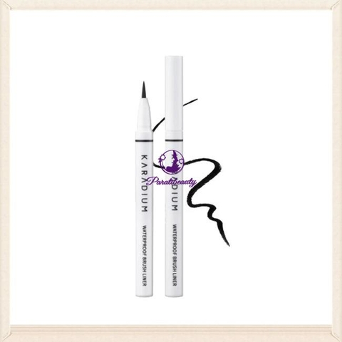 Bút Kẻ Mắt Dạ Đen Karadium Waterproof Brush Liner