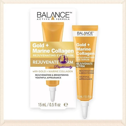 Serum Dưỡng Vùng Da Mắt Balance Active Formula Gold Collagen Rejuvenating eye 15ml (Date T5/2025)