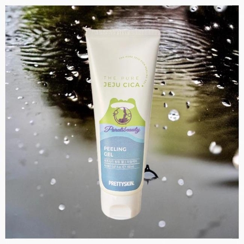 Gel tẩy da chết rau má PrettySkin The Purre Jeju Cica Peeling Gel 150ml