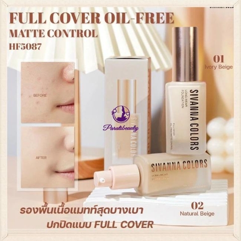 Kem Nền Che Khuyết Điểm Sivanna Colors Base Primer Oil Free Matte Control 40ml