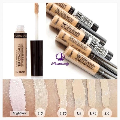 Kem Che Khuyết Điểm CN The Saem Cover Perfection Tip Concealer SPF28/PA++
