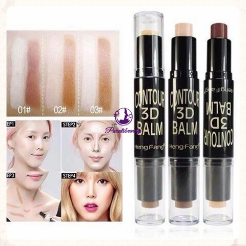Bút Che Khuyết Điểm Và Tạo Khối 2 Đầu Vặn Tanako Contour 3D Balm 6.2g