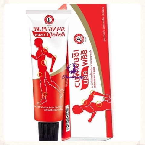 14.13 Dầu Xoa Bóp Đỏ Siang Pure Relief Cream 30g G