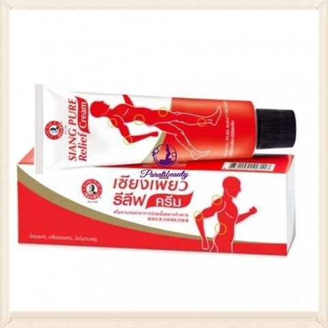 14.13 Dầu Xoa Bóp Đỏ Siang Pure Relief Cream 30g G