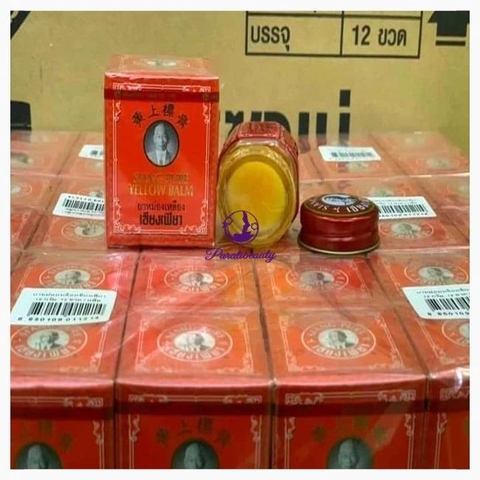 16.13 Dầu Cù Là Hương Quế Siang Pure Yellow Balm 12g