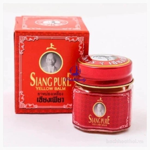 16.13 Dầu Cù Là Hương Quế Siang Pure Yellow Balm 12g