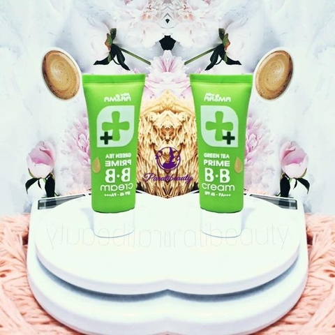 Kem Nền BB Cream Green Tea Prime Mira Aroma Trà Xanh 30ml