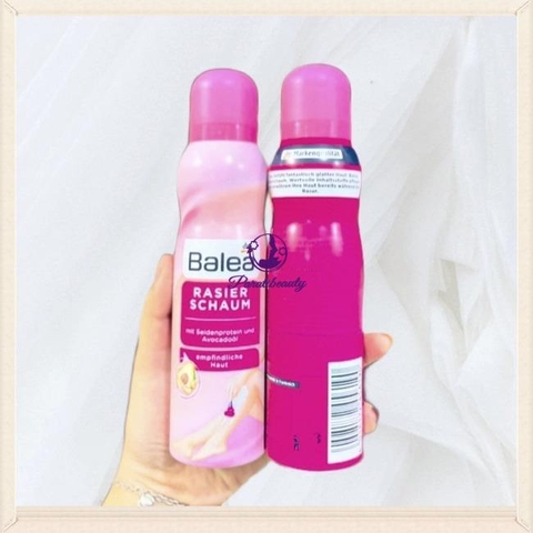 [Đức]Bọt Wax Lông Cho Nữ Balea Rasier Schaum 150ml