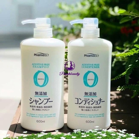 Dầu Gội, Xả Tinh Chất Thiên Nhiên Pharmaact 600ml