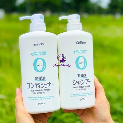 Dầu Gội, Xả Tinh Chất Thiên Nhiên Pharmaact 600ml