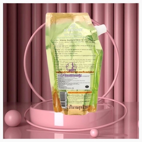 Muối tắm nha đam - me dưỡng ẩm, nâng tone A Bonne Whitening 350g