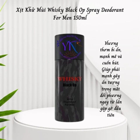 18.2.Xịt khử mùi Evaflor Whisky 150ml