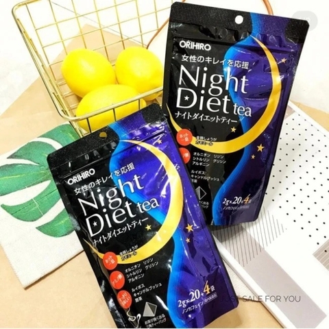 Trà giảm cân Beauty Orihiro Night Diet Tea