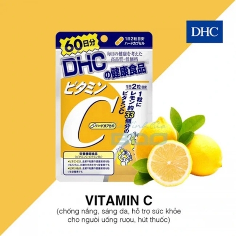 14.9 Bịch 120 Viên DHC tăng cường VITAMIN C