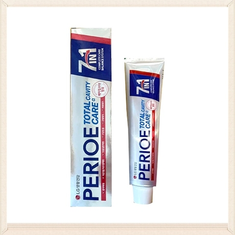Kem đánh răng 7in1 Perioe Cavity Care Alpha  (Liên doanh Hàn -Trung)
