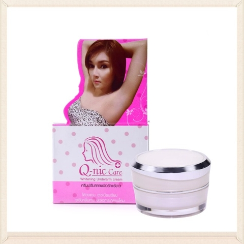 Kem Chống Thâm, Dưỡng Trắng Da Nách  Q-Nic Care Whitening Thái Lan 15g