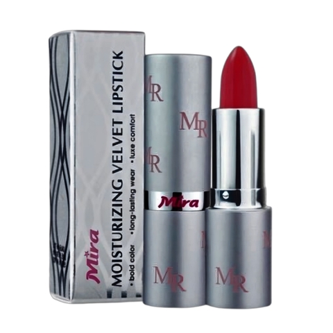 16.3 Son Môi Nhung Lâu Trôi Mira Moistuizing Velvet Lipstick #04 Red 3.5g_Hàn Quốc