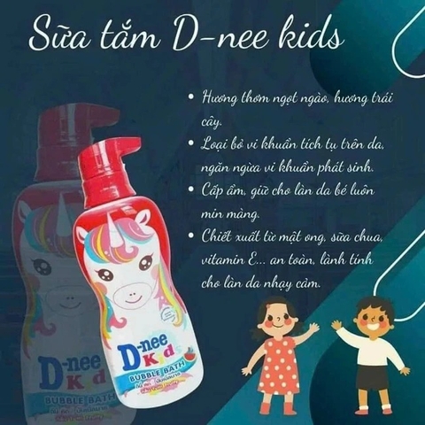 Sữa Tắm Dnee Kids Hình Thú 400ml