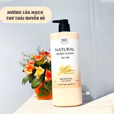 Sữa Tắm Happy Bath Natural Essence Grapefruit  900ml