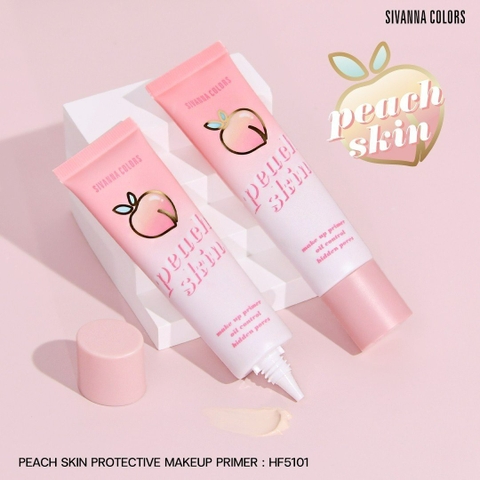[Thái Lan] Kem Lót Trang Điểm Sivanna Colors Peach Skin Protective Make up Primer