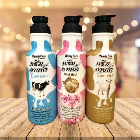 16.4 Sữa Tắm Trắng Da Tinh Chất Thiên Nhiên Beauty Care Whitening Shower Gel 1200ml