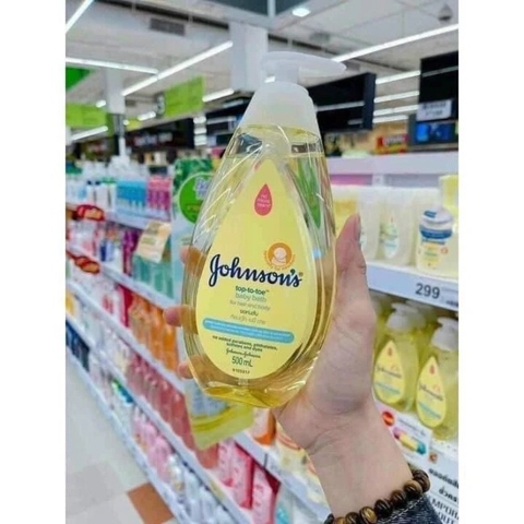 16.4 Sữa Tắm Gội John son's Baby Bath For Hair And Body Thái Lan 500ml