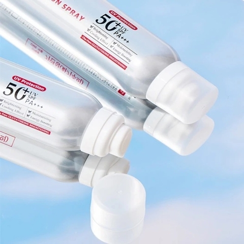 Xịt Chống Nắng Wellderma Super Glutathione Whitening Sun Spray 2in1 Trắng Da 180ml