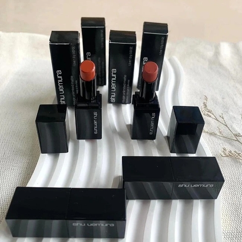Son Thỏi Lì  Shu Uemura Rouge Unlimited Cao Cấp, Mịn, Nhẹ, Lâu Phai