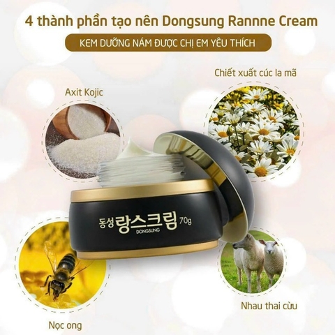 Kem Dưỡng Trắng, Tái Tạo Da Ban Đêm DongSung Rannce Hàn Quốc 70g