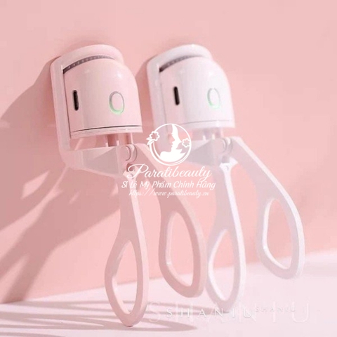 Bấm Mi Nhiệt Uốn Mi Cong Màu Trắng CT-K001