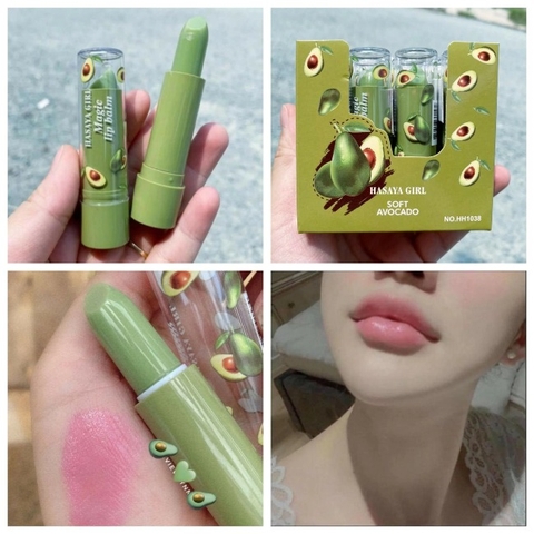 16.3 Son Dưỡng Môi Bơ Có Màu Chính Hãng Nội Địa Trung