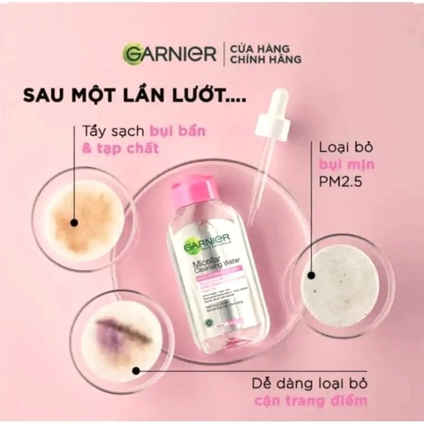 Nước tẩy trang Garnier dành cho d.a nh.ạy cảm Thái Lan 50ml