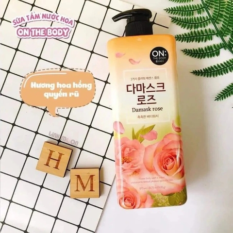 Sữa Tắm On The Body Chính Hãng Hàn Quốc 900ml