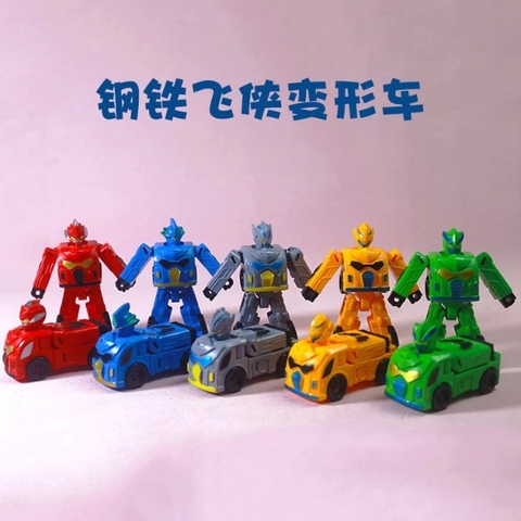 Đồ chơi siêu nhân biến hình ô tô