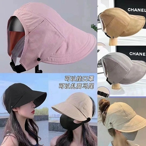 13.6 Mũ Lưỡi Trai Chống Nắng Hở Chóp Thời Trang Phong Cách Hàn Quốc