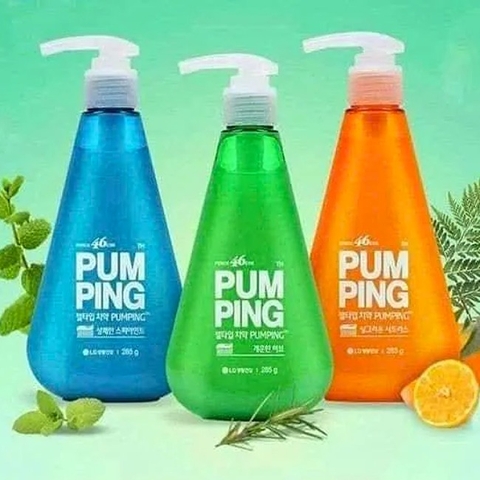 Kem đánh răng Perioe Pum Ping Hàn Quốc 285g